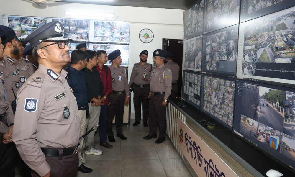 চট্টগ্রাম নগরীতে নজরদারি জোরদার: সিএমপিতে যুক্ত হলো আরও ২৬৯ সিসি ক্যামেরা