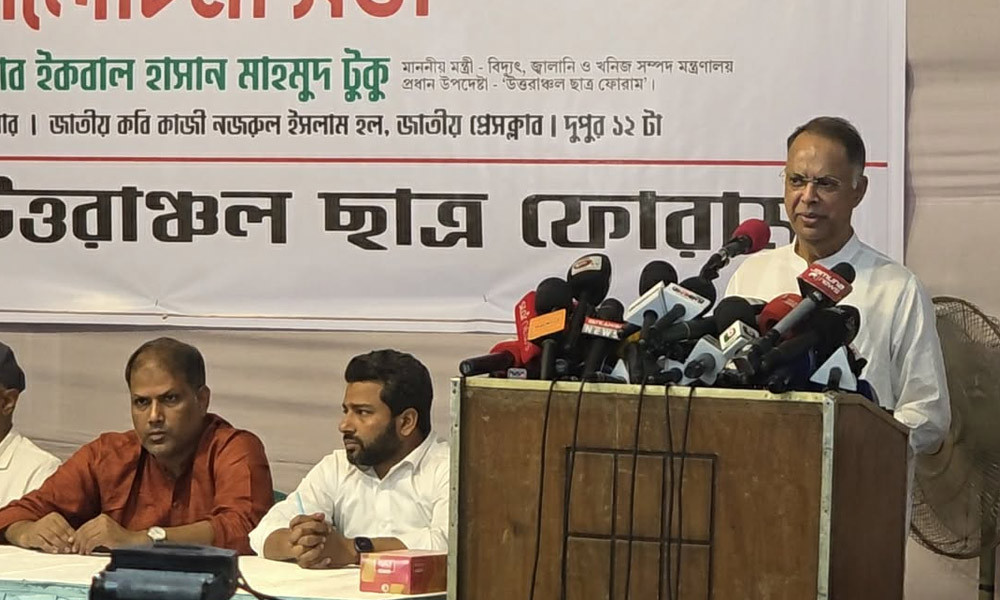 যুদ্ধ চলাকালীন তেলের রেশনিং চালু থাকবে: ইকবাল হাসান মাহমুদ টুকু