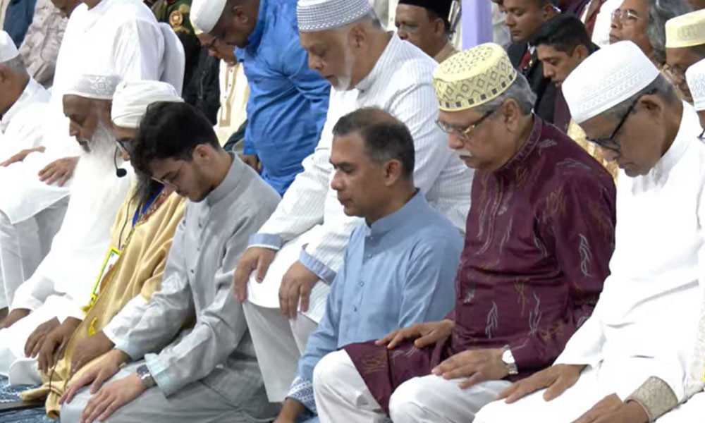 জাতীয় ঈদগাহে ঈদের প্রধান জামাতে রাষ্ট্রপতি ও প্রধানমন্ত্রীর অংশগ্রহণ
