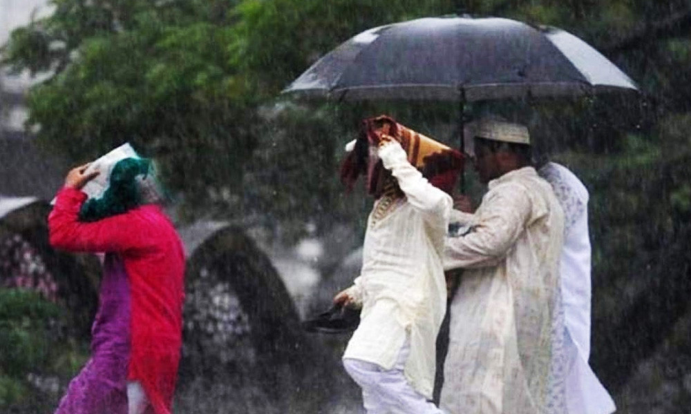 ঈদের দিনে ঢাকায় বৃষ্টির সম্ভাবনা, দমকা হাওয়ার সতর্কতা
