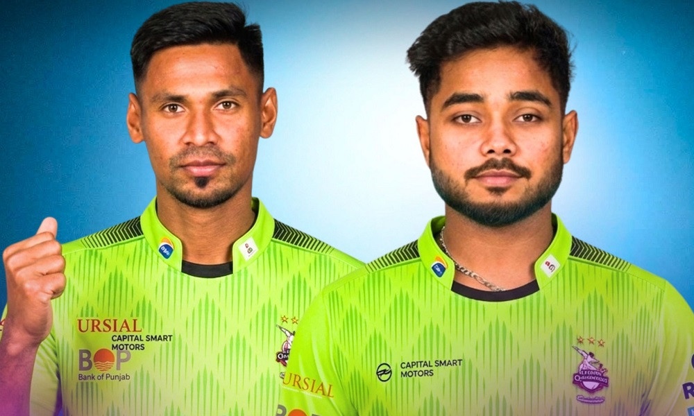 পিএসএলে বাংলাদেশিদের আস্থা বাড়ছে, লাহোরের একাদশে ফের মুস্তাফিজ-ইমন