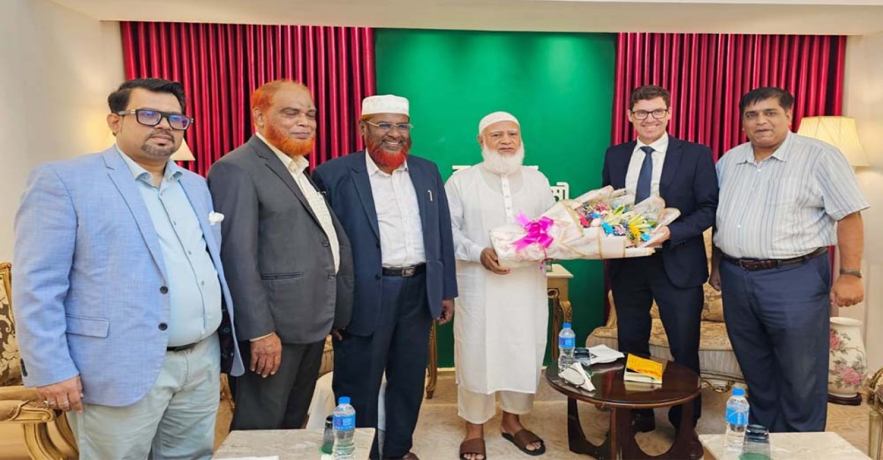 জামায়াত আমিরের সঙ্গে নরওয়ের রাষ্ট্রদূতের সৌজন্য সাক্ষাৎ