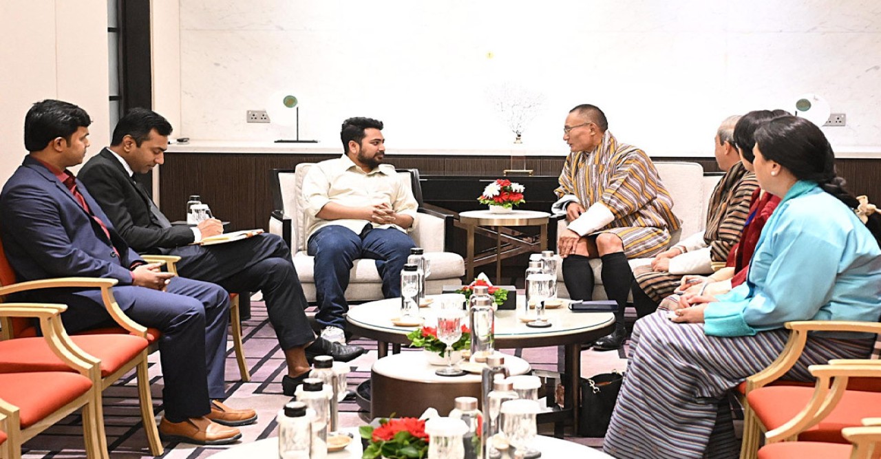 ঢাকায় ভুটানের প্রধানমন্ত্রীকে এনসিপি নেতাদের শুভেচ্ছা সাক্ষাৎ