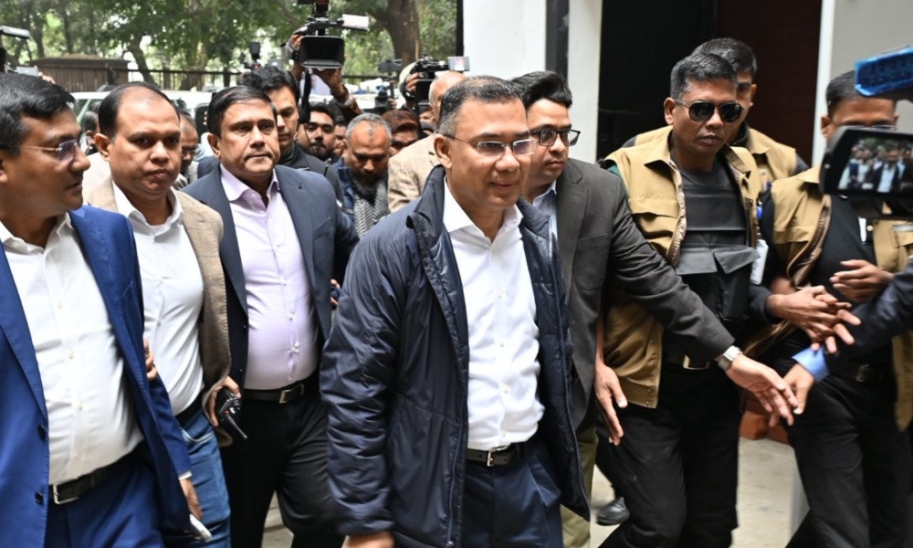 গুলশান কার্যালয়ে তারেক রহমান: ১৭ বছর পর শুরু করলেন দাপ্তরিক কার্যক্রম