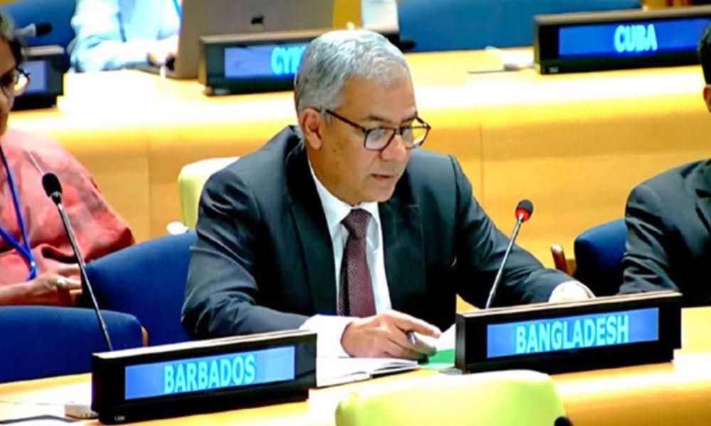 রোহিঙ্গা সংকটের স্থায়ী সমাধান মায়ানমারে প্রত্যাবাসন: জাতিসংঘে বাংলাদেশ