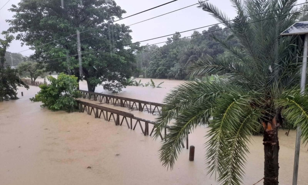 টানা বর্ষণে খাগড়াছড়ির দীঘিনালায় বন্যা, সাজেক-লংগদুর সড়ক যোগাযোগ বিচ্ছিন্ন