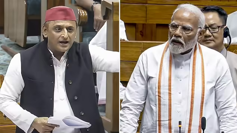 শিক্ষার্থী আন্দোলন নিয়ে মোদিকে পার্লামেন্টে তোপ অখিলেশ যাদবের
