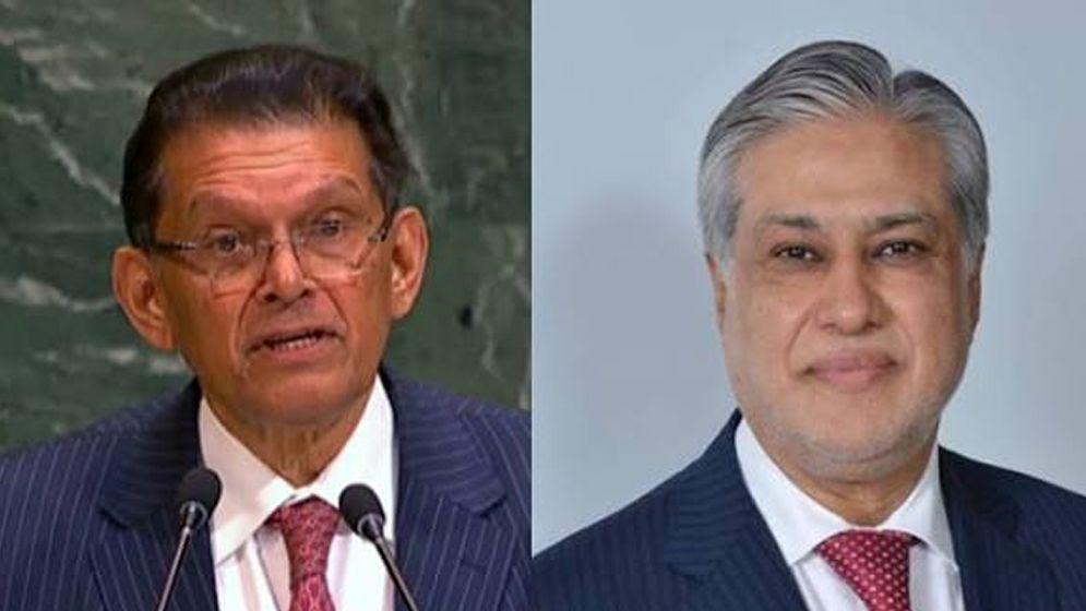 বাংলাদেশের পররাষ্ট্রমন্ত্রীকে পাকিস্তানের উপ-প্রধানমন্ত্রীর আম উপহার