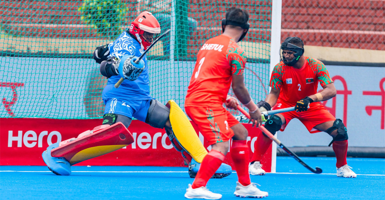 এশিয়া কাপ হকিতে মালয়েশিয়ার কাছে ৪-১ গোলে হারলো বাংলাদেশ
