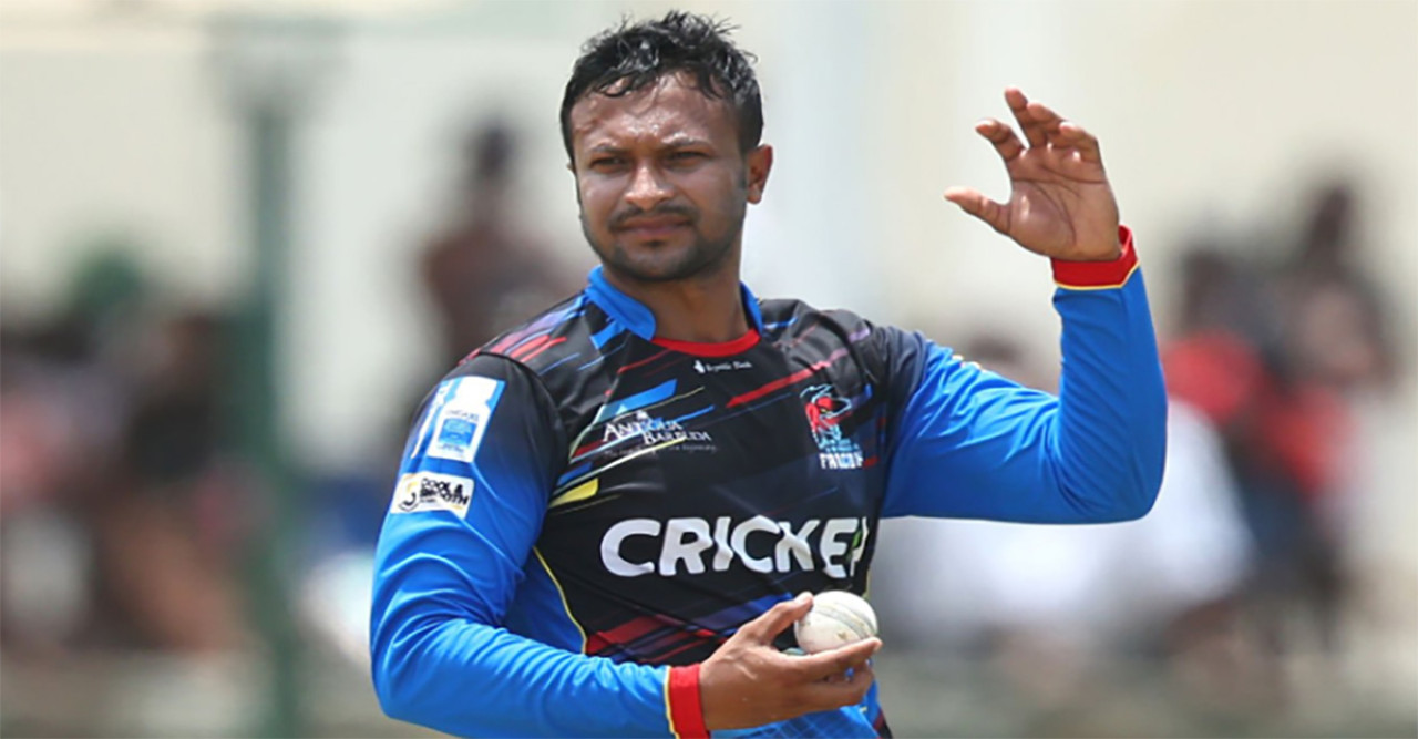 সিপিএলে ব্যাটে ব্যর্থ, বলে এক উইকেট সাকিবের