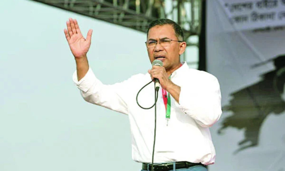 নির্বাচন বানচালের ষড়যন্ত্র চলছে, জনগণকে সতর্ক থাকার আহ্বান তারেক রহমানের