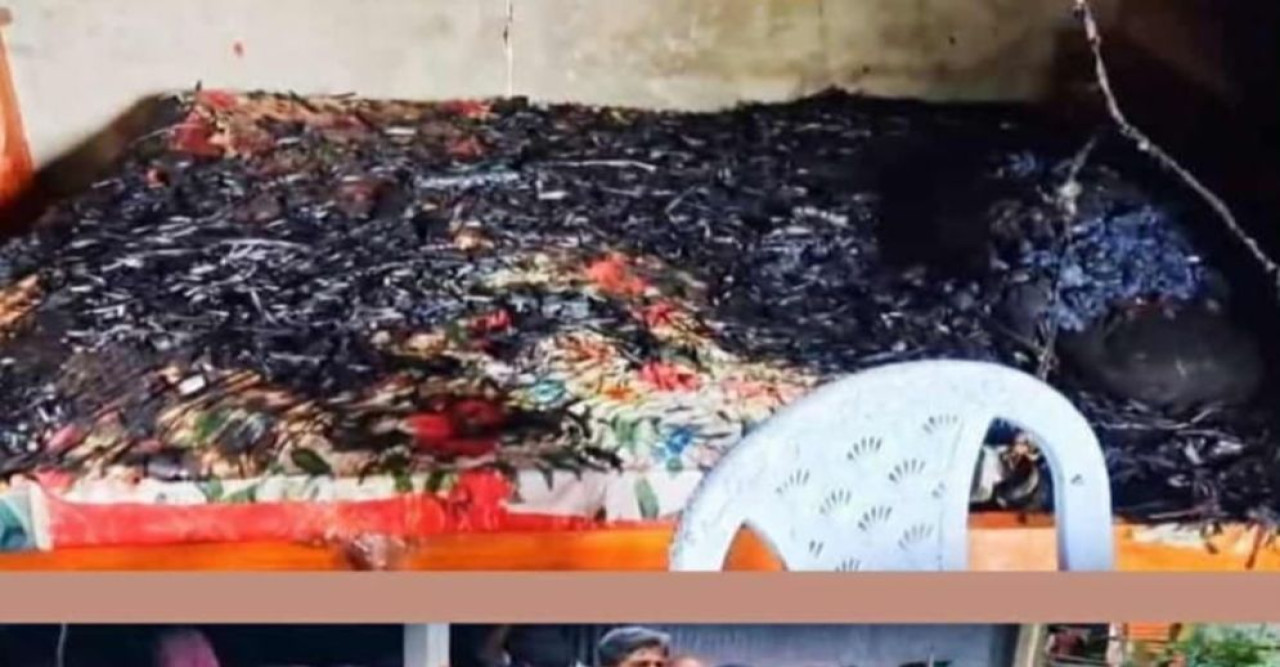 গাজীপুরে দ্বিতীয় স্ত্রীকে তালাবদ্ধ ঘরে পেট্রোল ঢেলে পুড়িয়ে হত্যার অভিযোগ