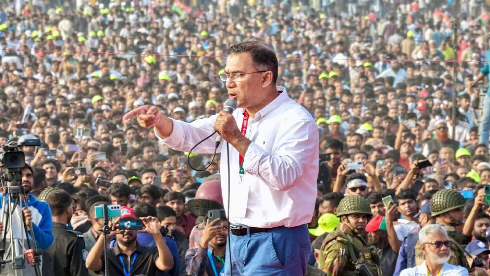 উত্তরাঞ্চলে কৃষিনির্ভর শিল্প গড়ে তুলবে বিএনপি: তারেক রহমান