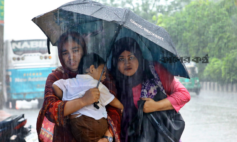 দেশের চার বিভাগে ভারি বৃষ্টির সম্ভাবনা, বজ্রসহ বৃষ্টি সারা দেশে