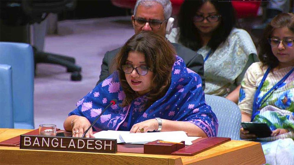 মানবিক সহায়তা ও শান্তি প্রতিষ্ঠায় নারী নেতৃত্ব বাড়ানোর আহ্বান বাংলাদেশের