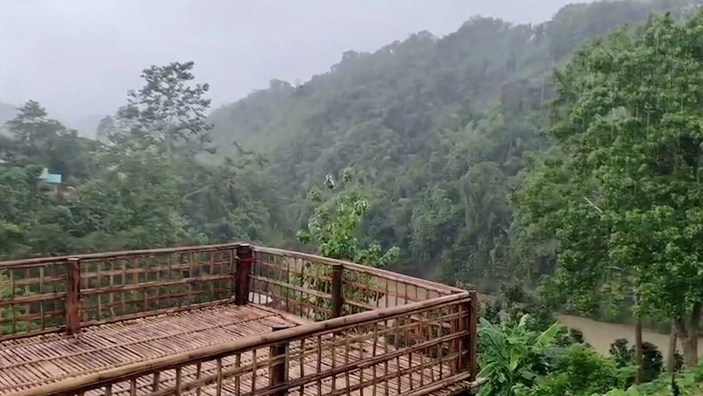 ভারী বৃষ্টিতে ১০ জুলাই পর্যন্ত বান্দরবানের সব পর্যটনকেন্দ্র বন্ধ