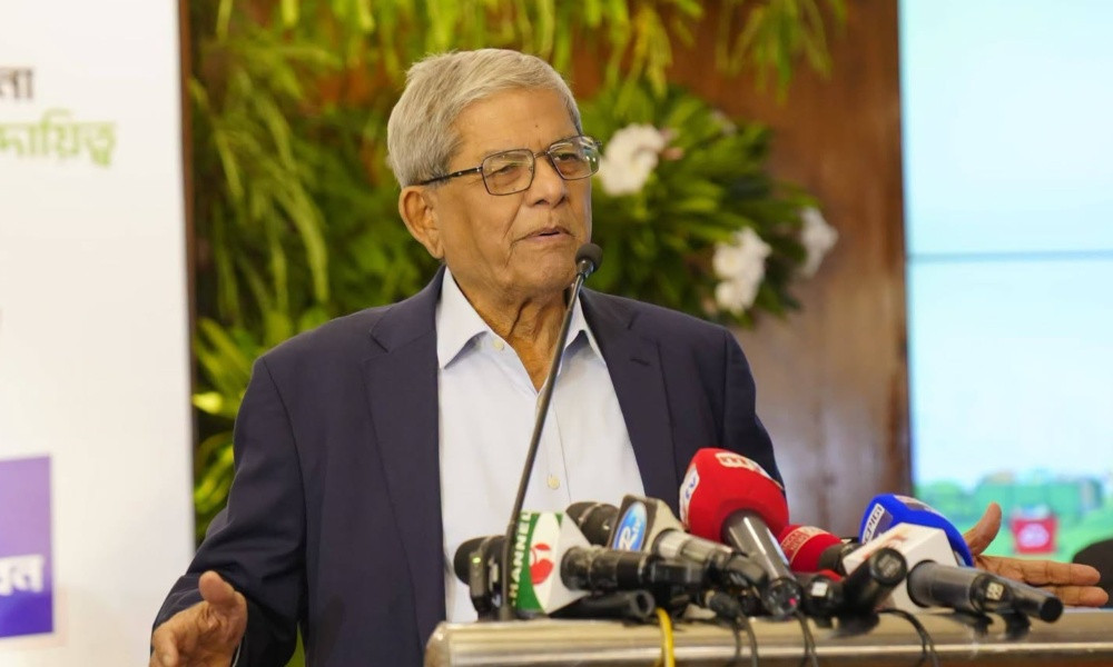 বসুন্ধরা আবাসিকে শিক্ষিত ও সচেতন মানুষের বসবাস: মির্জা ফখরুল