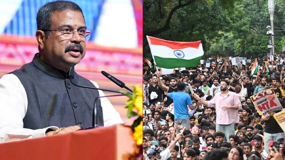 নীট প্রশ্নপত্র ফাঁসের আন্দোলনের মুখে পদত্যাগ করলেন ভারতের শিক্ষামন্ত্রী ধর্মেন্দ্র প্রধান