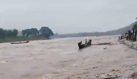 সিলেটের নদীতে পাহাড়ি ঢল, প্লাবিত জাফলং ও সাদাপাথর