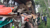 গোপালগঞ্জে ঘণ্টার ব্যবধানে একই স্থানে ৬ গাড়ির সংঘর্ষ, পুলিশসহ নিহত ২